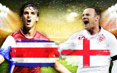 پیش‌بازی انگلیس – کاستاریکا /  نبرد با تیم‌های دوم