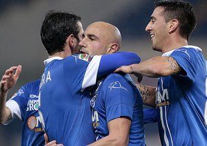 شادی بازیکنان امپولی|رم 1 - 1 اِمپولی / سری آ