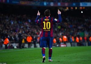 لیونل مسی|بارسلونا 4 - 0 آلمریا / لالیگا