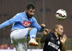 رودریگو  پالاسیو - رائول آلبیول|اینتر میلان 2 - 2 ناپولی / سری آ