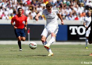 گرت بیل|اینترمیلان 1-1 رئال مادرید / جام گینس