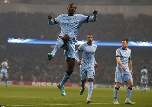یحیی توره|منچستر سیتی 1 - 2 زسكا مسكو / لیگ قهرمانان