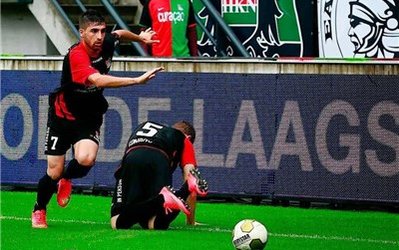 دسته دو هلند | یونگ پیاسوی 1 - نایمخن 0 / شکست نایمخن در حضور 90 دقیقهای جهانبخش