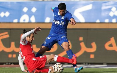 لیگ برتر | استقلال 1-2 تراکتور در نیمه نخست