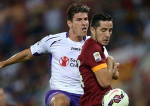 ماریو گومز|آ اس رم 2-0 فیورنتینا / سری آ