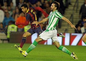 رئال بتیس ۱-۴ بارسلونا/هفته سیزدهم