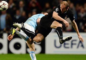 منچستر سیتی ۴-۲ ویکتوریا پلژن/ گروه D لیگ قهرمانان اروپا|برد شیرین و پرگل سیتی...