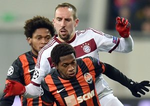 فرانک ريبری|شاختار دونتسك 0 - 0 بایرن مونیخ / لیگ قهرمانان