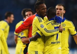 شادی بازیکنان چلسی