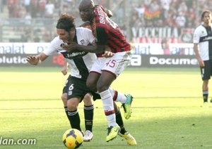 پارما - میلان هفته ی دهم