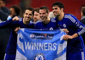 سزار آزپيليكوئتا - فابرگاس - کاستا|چلسی 2 - 0 تاتنهام / جام اتحادیه