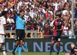 آلسیو روماگنولی|جنوا 1 - 0 میلان / سری آ