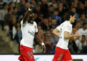 شادی بازیکن پی اس جی