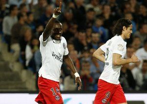 شادی بازیکن پی اس جی|مون پليه 1 - 2 پاریس سن ژرمن / لوشامپیونه