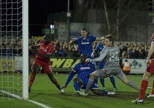 لحظه باز شدن دروازه لیورپول|اِی اِف سی ویمبلدون 1 - 2 لیورپول / جام حذفی