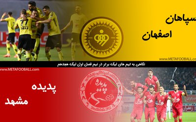 نیم‌نگاهی به تیم‌های لیگ برتری در نیم فصل لیگ هجدهم | سپاهان اصفهان و پدیده خراسان
