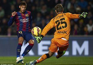 نیمار|اِلچه 0 - 6 بارسلونا / لالیگا