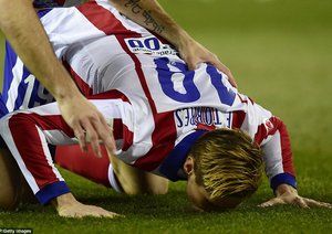 فرناندو تورس|اتلتیکو مادرید 2 - 3 بارسلونا / جام حذفی اسپانیا