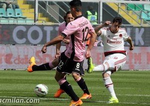 ماتيا دسترو|پالرمو 1 - 2 میلان / سری آ