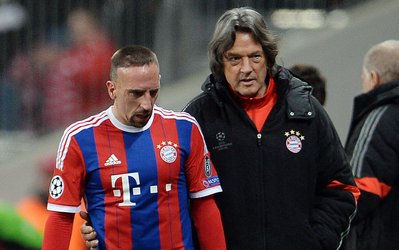 ریبری بازی برگشت بایرن‌ مونیخ - بارسلونا را از دست داد