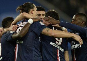 زلاتان ایبراهیموویچ|پاریس سن ژرمن 1 - 0 نیس / لوشامپیونه