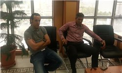 جلسه کریمی و عابدزاده با مهدی تاج