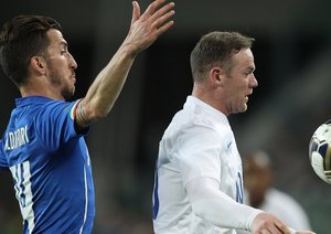 وین رونی - میرکو والدیفیوری|ایتالیا 1 - 1 انگلستان / دیدار دوستانه