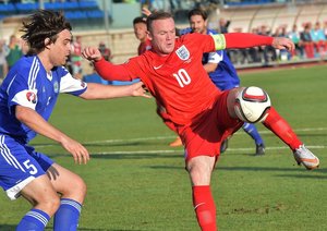 وین رونی|سان مارینو 0 - 6 انگلستان / مقدماتی یورو 2016