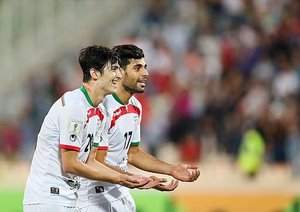 مهدی طارمی - سردار آزمون|ایران 6 - 0 گوآم / مقدماتی جام جهانی