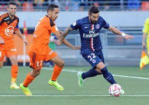 ازکویل لاوْتزی|لورين 1 - 2 پاریس سن ژرمن / لوشامپینه