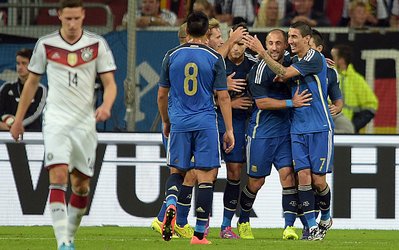 دوستانه | آلمان 2 - آرژانتین 4 / آرژانتین فینال جام‌جهانی را تلافی کرد