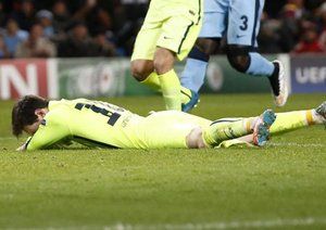 لیونل مسی|منچستر سیتی 1 - 2 بارسلونا / لیگ قهرمانان