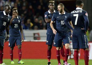 کریم بنزما - پل پوگبا|فرانسه 1 - 1 آلبانی / دیدار دوستانه