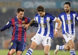 لیونل مسی|رئال سوسیداد 1 - 0 بارسلونا / لالیگا