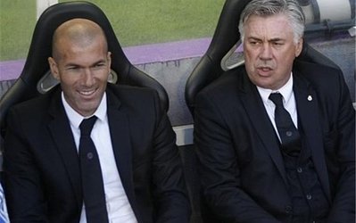 حمایت آنچلوتی از عملکرد زیدان در تیم دوم رئال مادرید