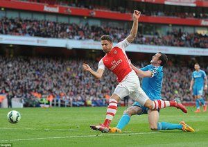 اليوير ژیرود|آرسنال 0 - 0 ساندرلند / لیگ جزیره