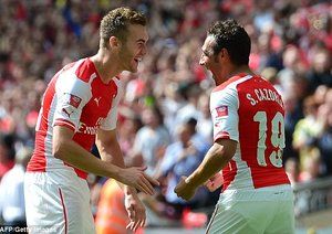 کالوم چمبرز|آرسنال 3-0 منچستر سیتی / جام خیریه