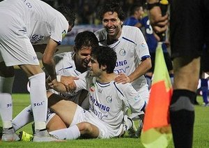 خسرو حیدری|استقلال اهواز 1 - 2 استقلال تهران / لیگ برتر ایران (خلیج فارس)