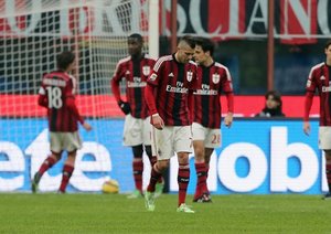 عکس العمل بازیکنان میلان