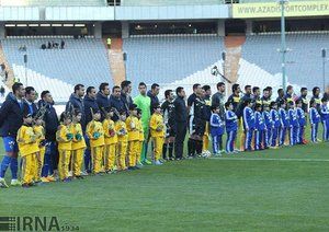 ابتدای بازی استقلال - نفت|استقلال تهران 1 - 0 نفت مسجد سلیمان