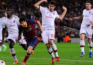 بارسلونا ۳-۱ میلان/ گروه H لیگ قهرمانان اروپا