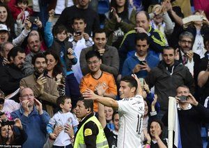 جیمز رودریگز|رئال مادرید 3 - 0 آلمریا / لالیگا