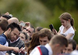 فرانسه|تمرین تیم ملی فرانسه