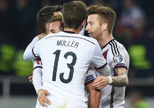 ماركو رویس|گرجستان 0 - 2 آلمان / یورو 2016