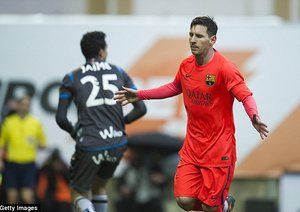 لیونل مسی|اِیبار 0 - 2 بارسلونا / لالیگا