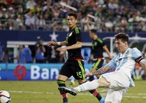 لیونل مسی|آرژانتین 2 - 2 مکزیک / دیدار دوستانه