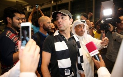 ژاوی برای تست پزشکی وارد قطر شد