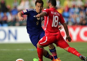 شينجي اوكازاكي|ژاپن 4 - 0 فلسطین / جام ملت های آسیا 2015