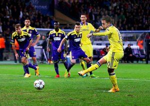 ادن هازرد|ماریبور 1 - 1 چلسی / لیگ قهرمانان