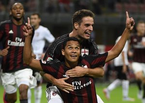 كارلوس باكا|میلان 3 - 2 پالرمو / سری آ / گزارش تصویری